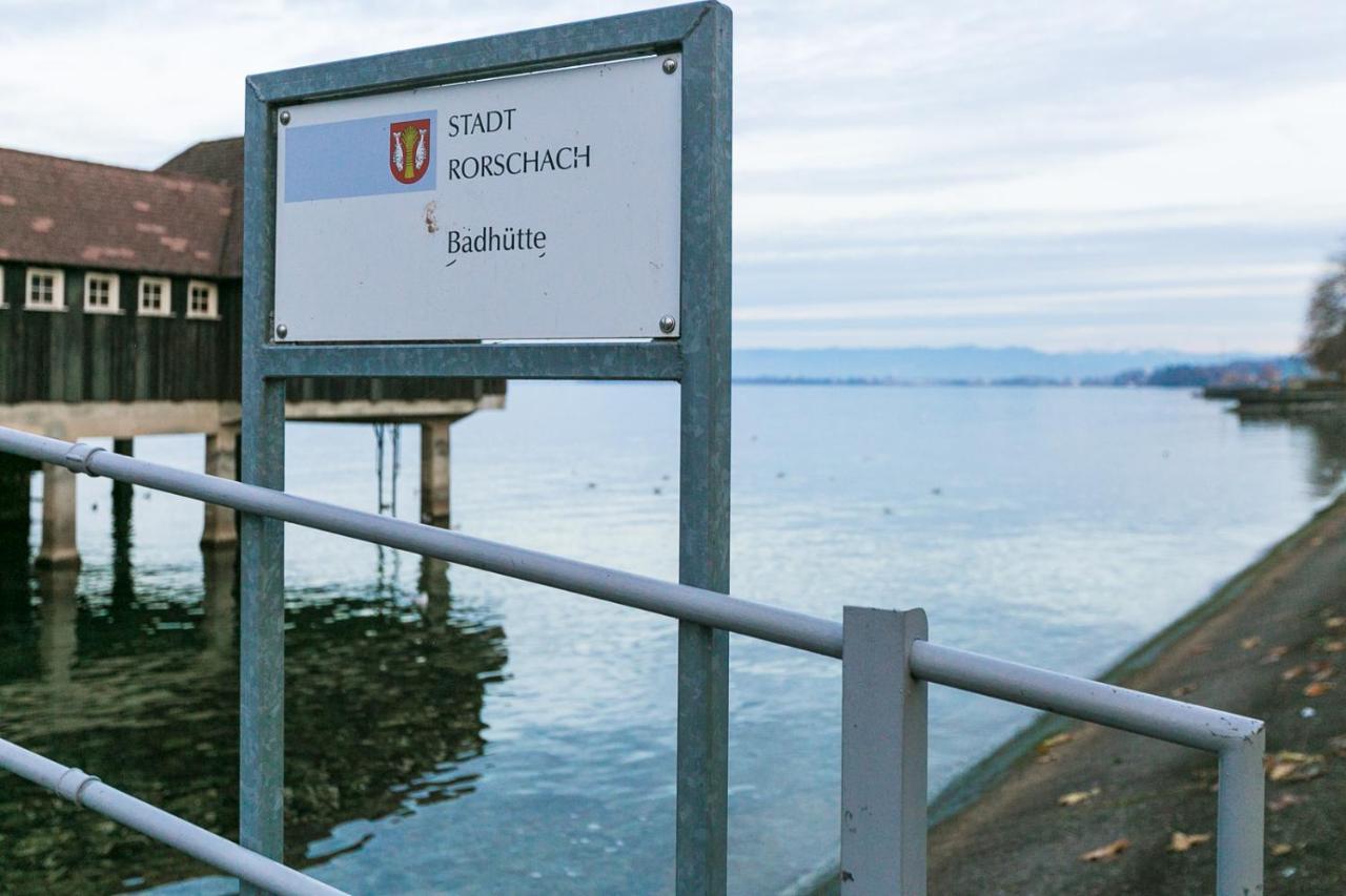 Inn Joy Apartments - Rorschach Mit Panoramasicht Dış mekan fotoğraf